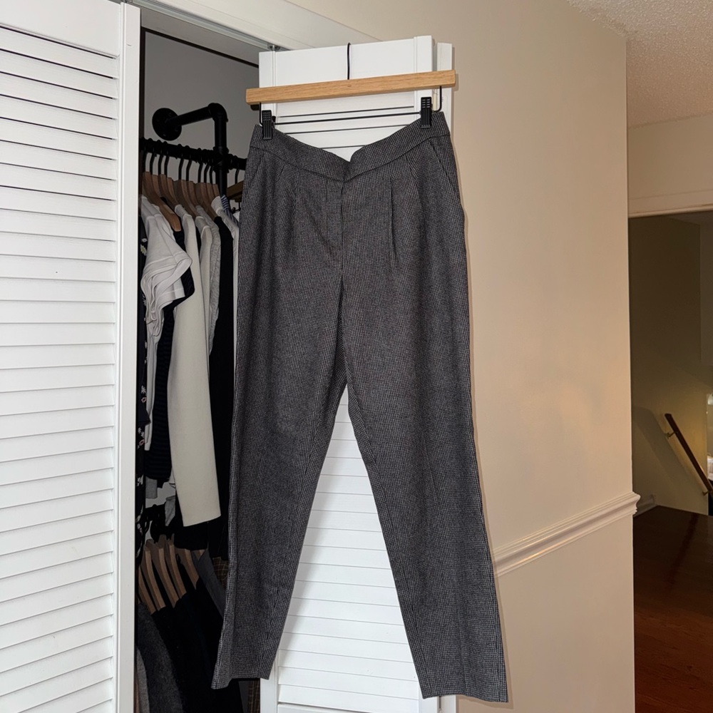 Aritzia ‘Babaton Cohen Wool Cashmere Pant’ in Charcoal/Dark Grey